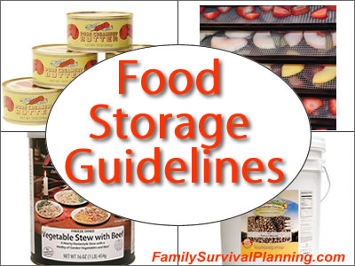 Food Storage Guidelines 