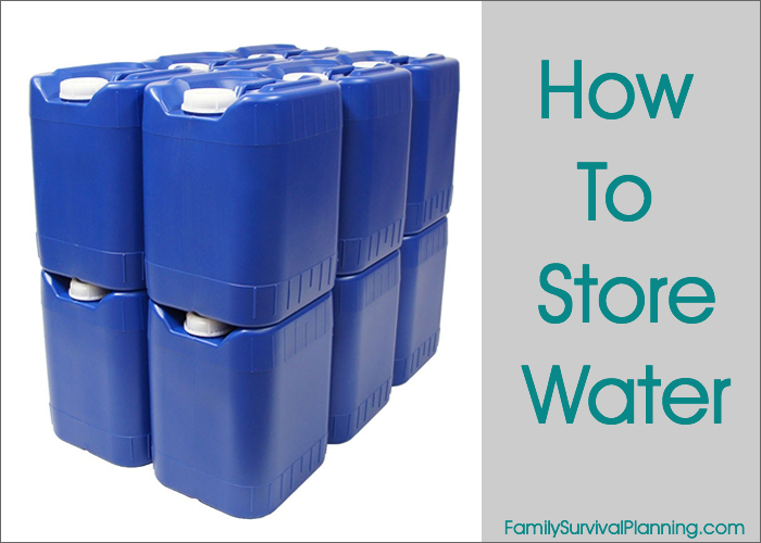 How to Store Water — Containers & Myths